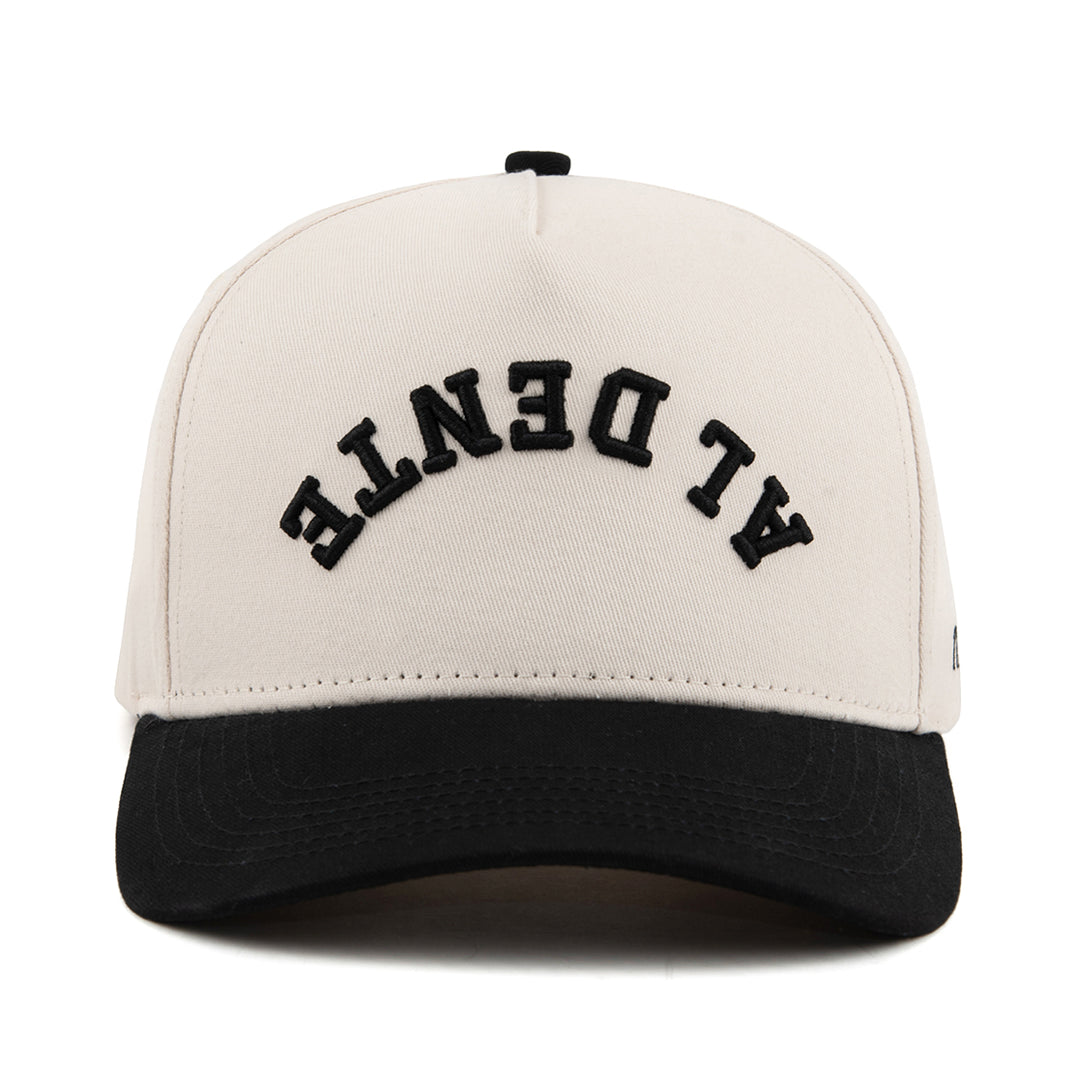 al dente upside down snapback hat