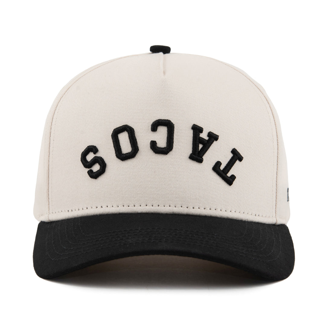 tacos upside down snapback hat