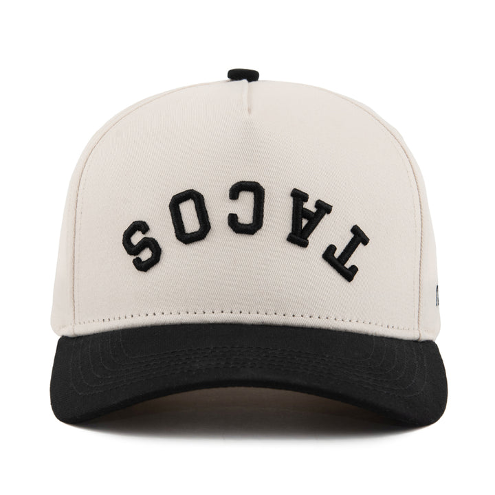 tacos upside down snapback hat