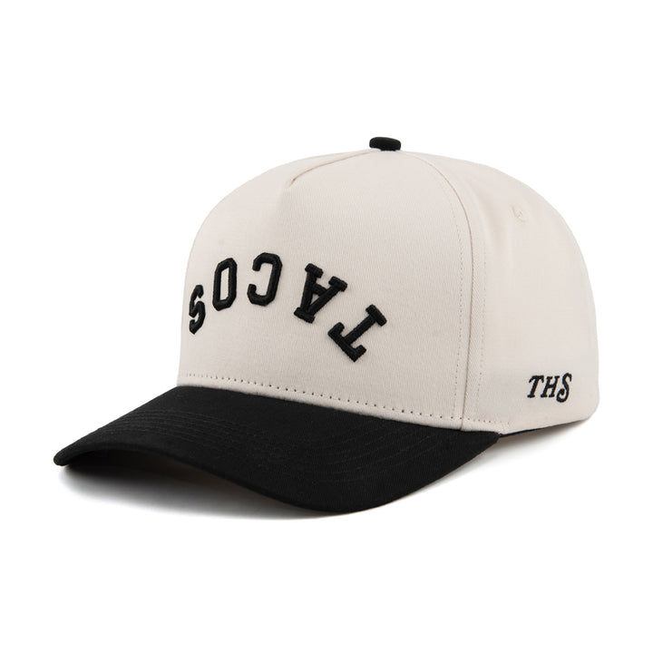tacos upside down snapback hat
