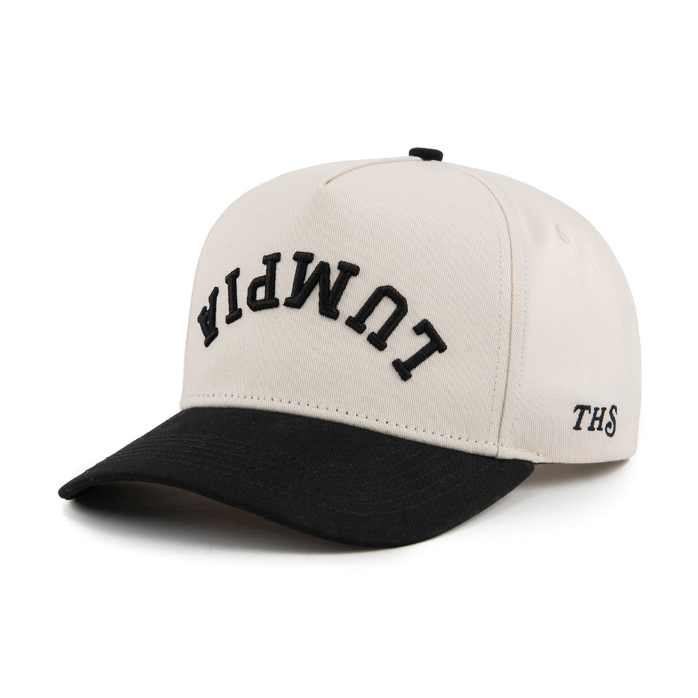 upside down lumpia snapback hat