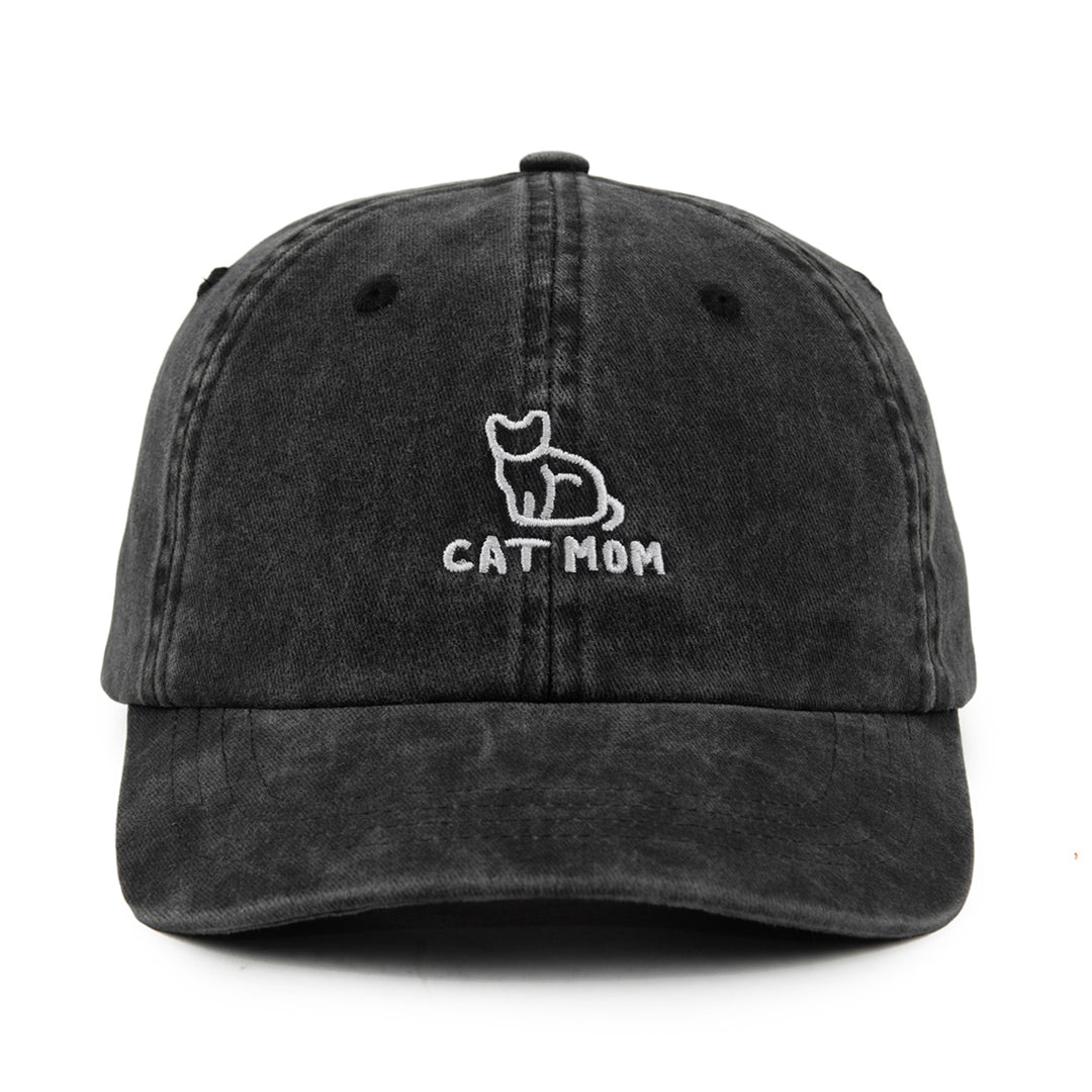 cat mom baseball cap