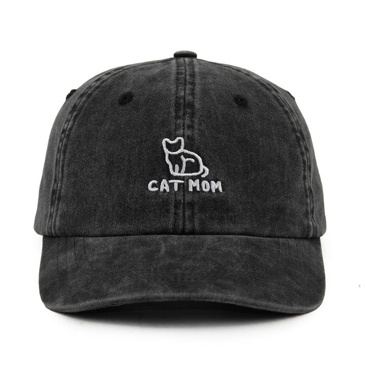 cat mom baseball cap