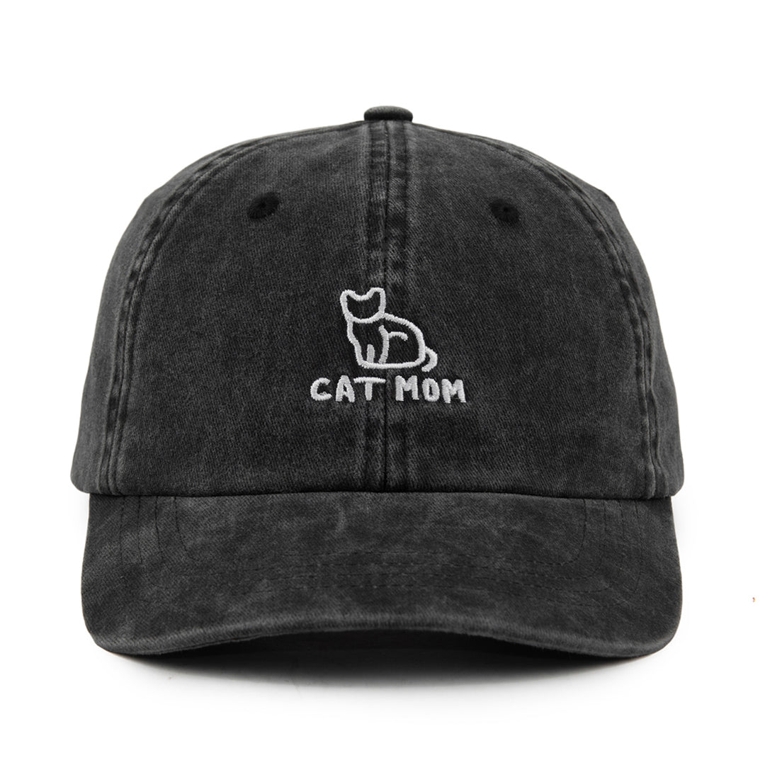 cat mom baseball cap