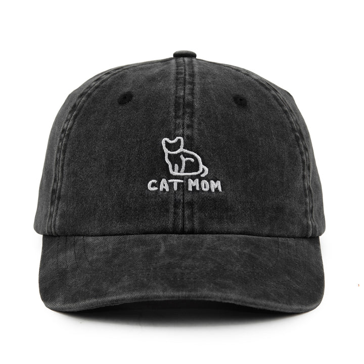 cat mom baseball cap