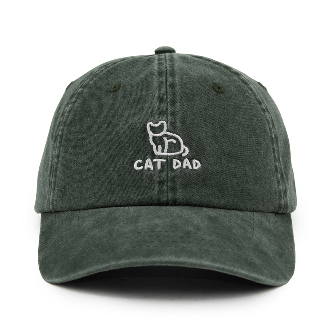 cat dad baseball cap