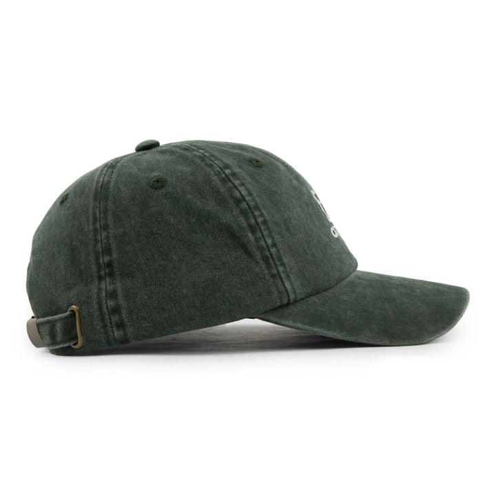 vintage olive dad hat