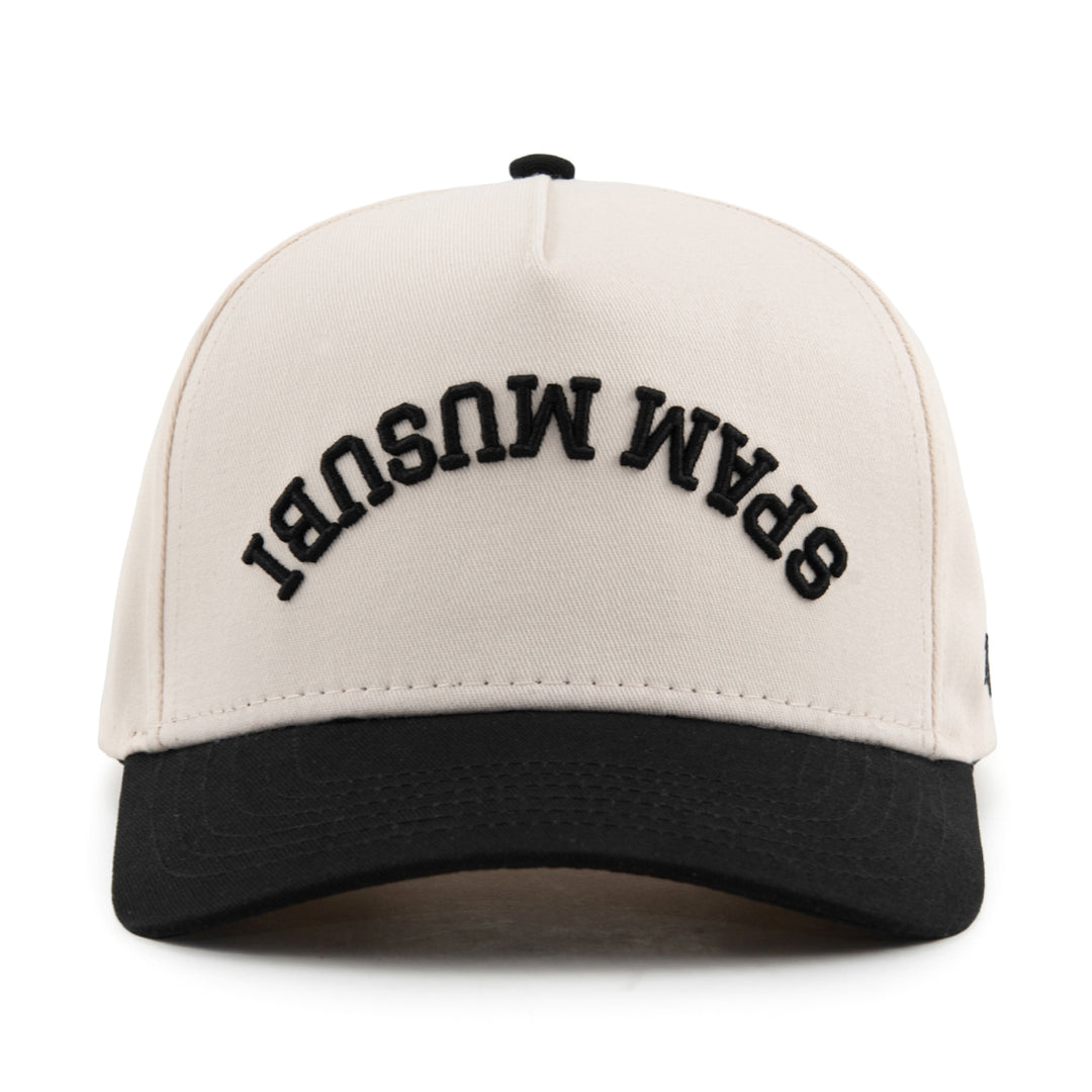 spam musubi upside down snapback hat
