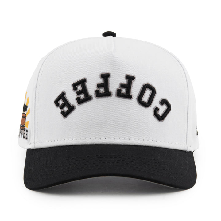 coffee upside down snapback hat