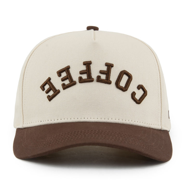 coffee upside down snapback hat