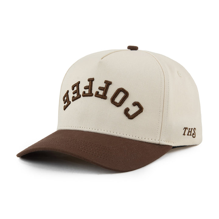 coffee upside down snapback hat