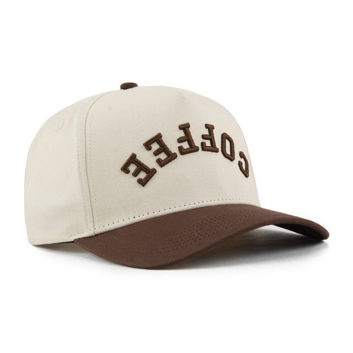 coffee upside down snapback hat
