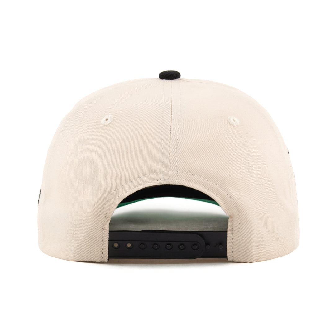 natural colored snapback hat
