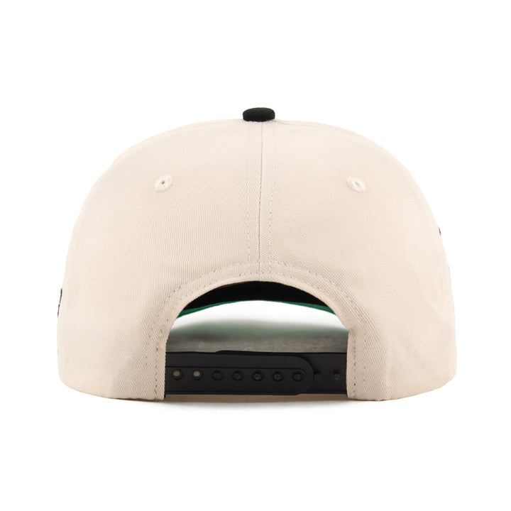 natural colored snapback hat