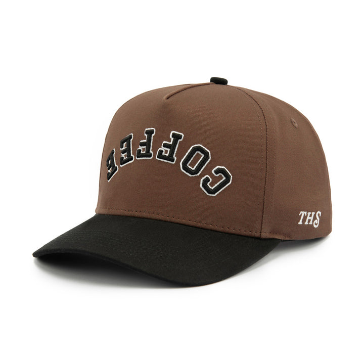 coffee upside down snapback hat san francisco coffee festival edition