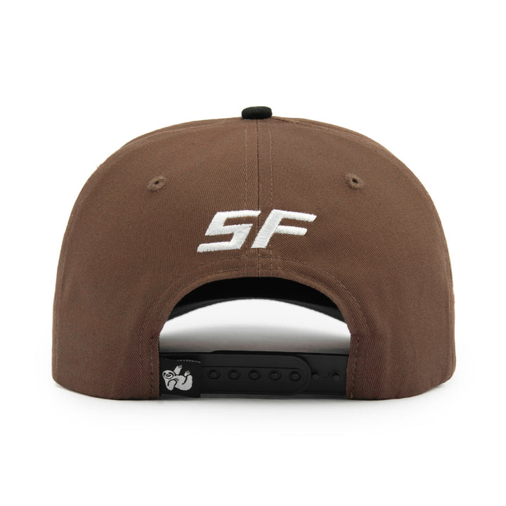 brown snapback hat san francisco coffee festival edition
