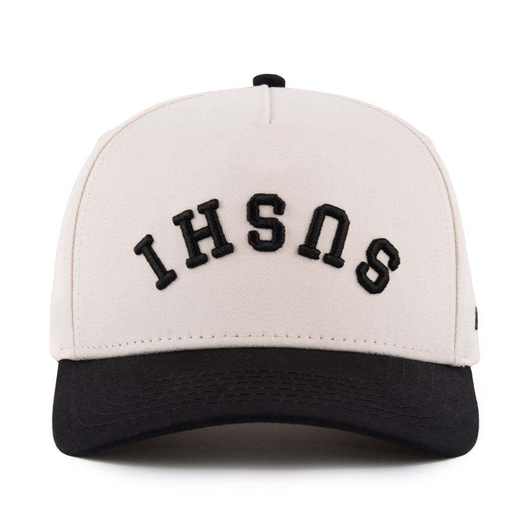 sushi upside down snapback hat