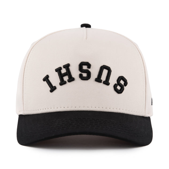 sushi upside down snapback hat
