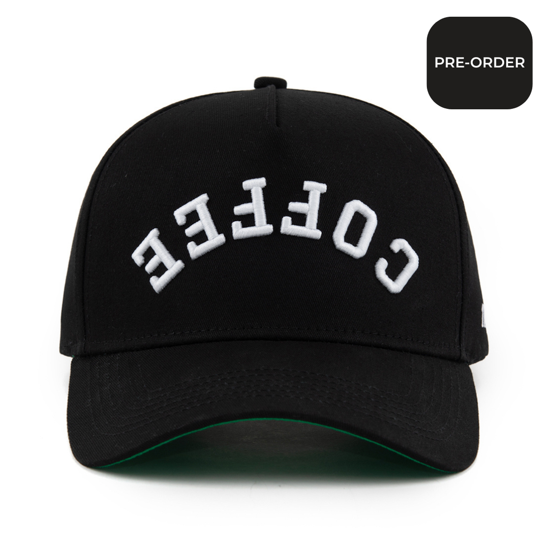 coffee upside down hat preorder