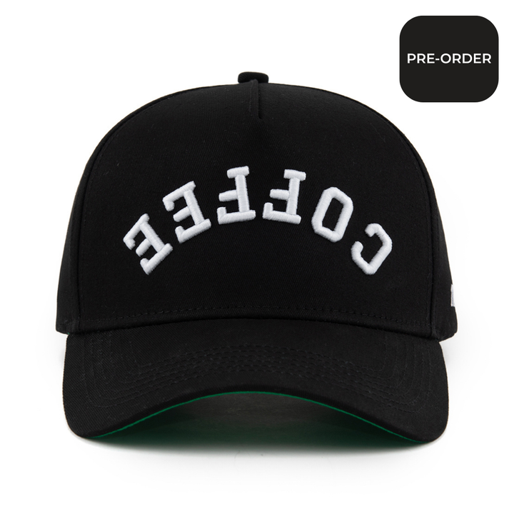 coffee upside down hat preorder