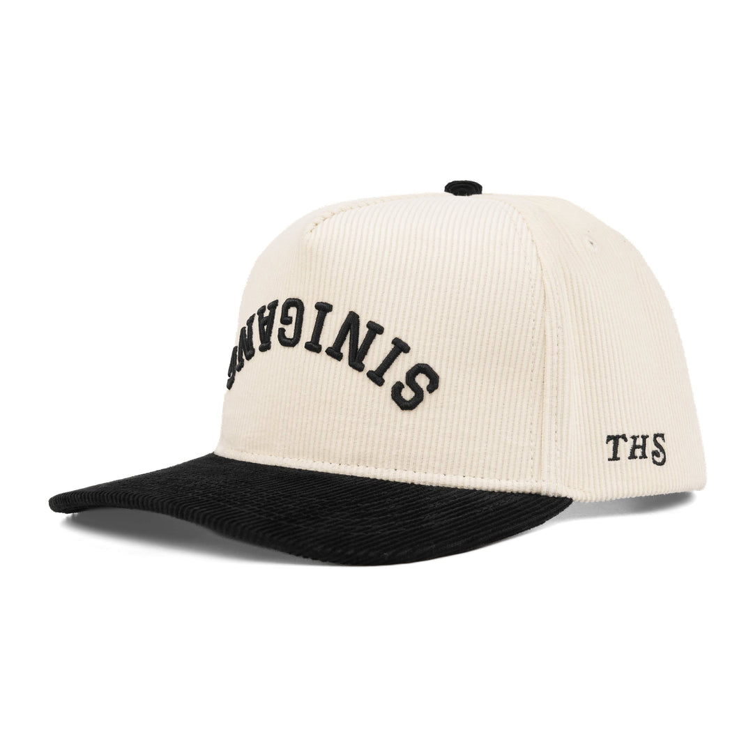 sinigang upside down snapback hat corduroy