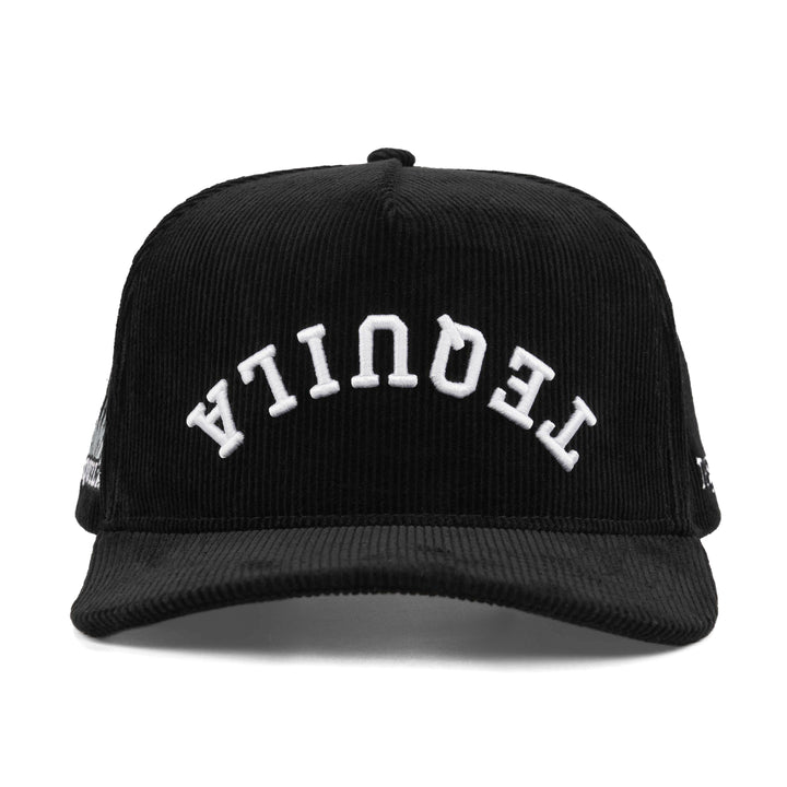 tequila upside down snapback hat corduroy