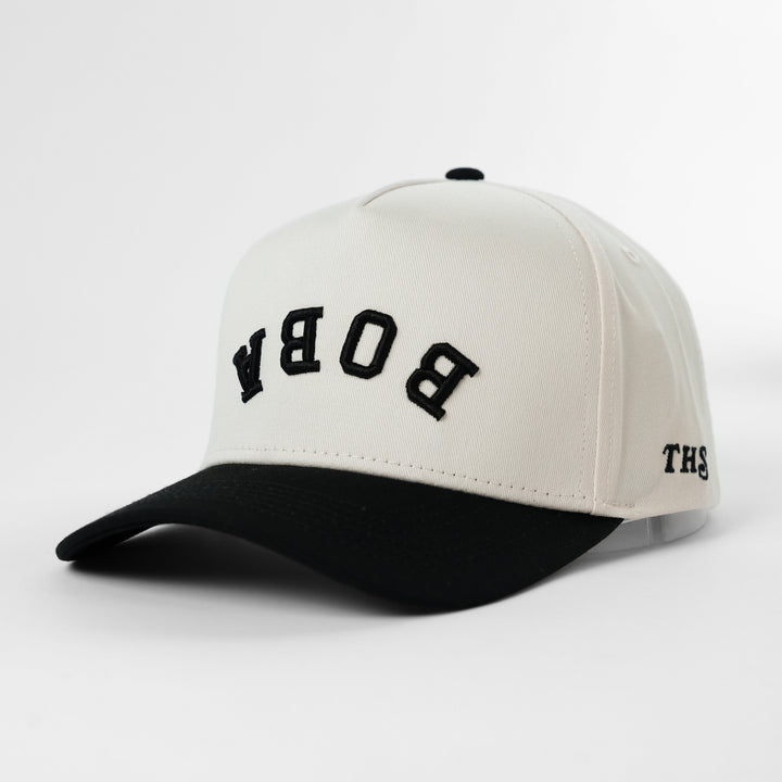 boba upside down a-frame snapback hat