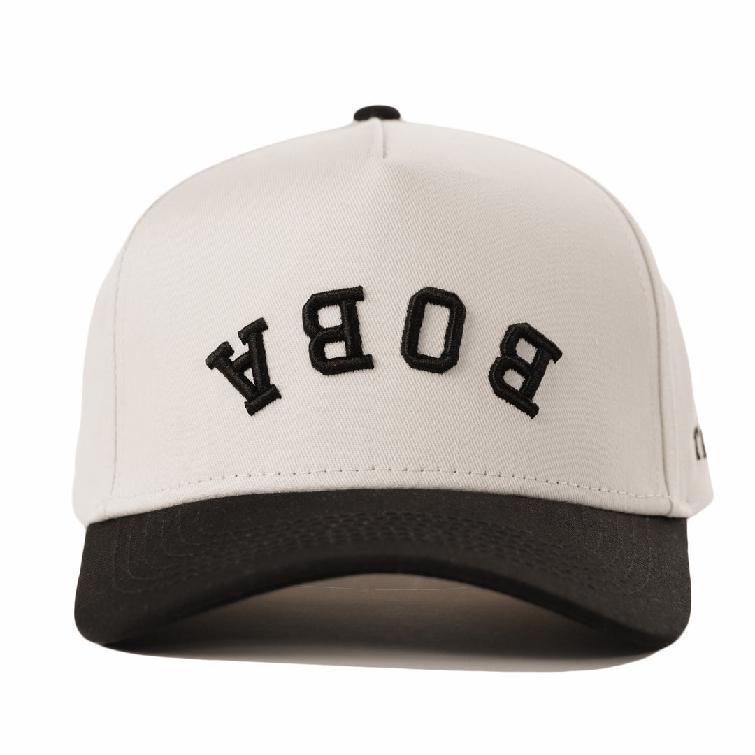 boba upside down a-frame snapback hat