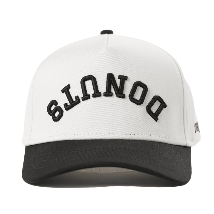 donuts upside down a-frame snapback hat