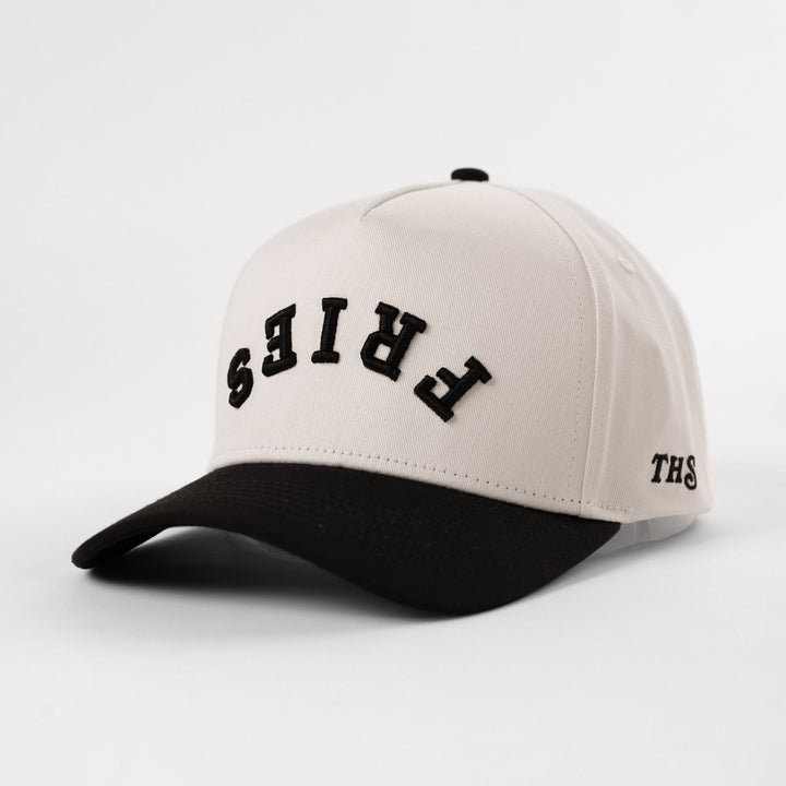 fries upside down a-frame snapback hat