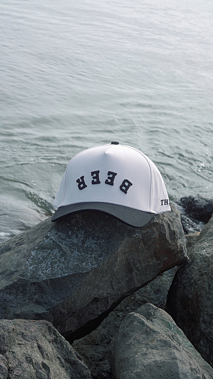 beer upside down hat