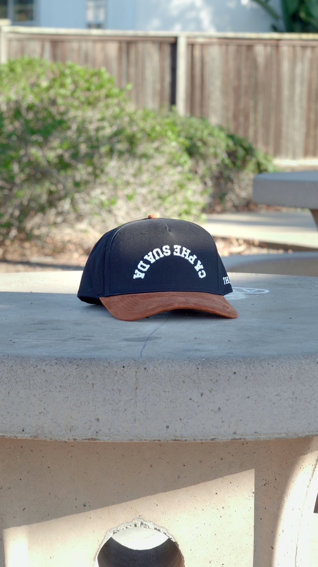 upside down vietnamese coffee ca phe sua da snapback hat