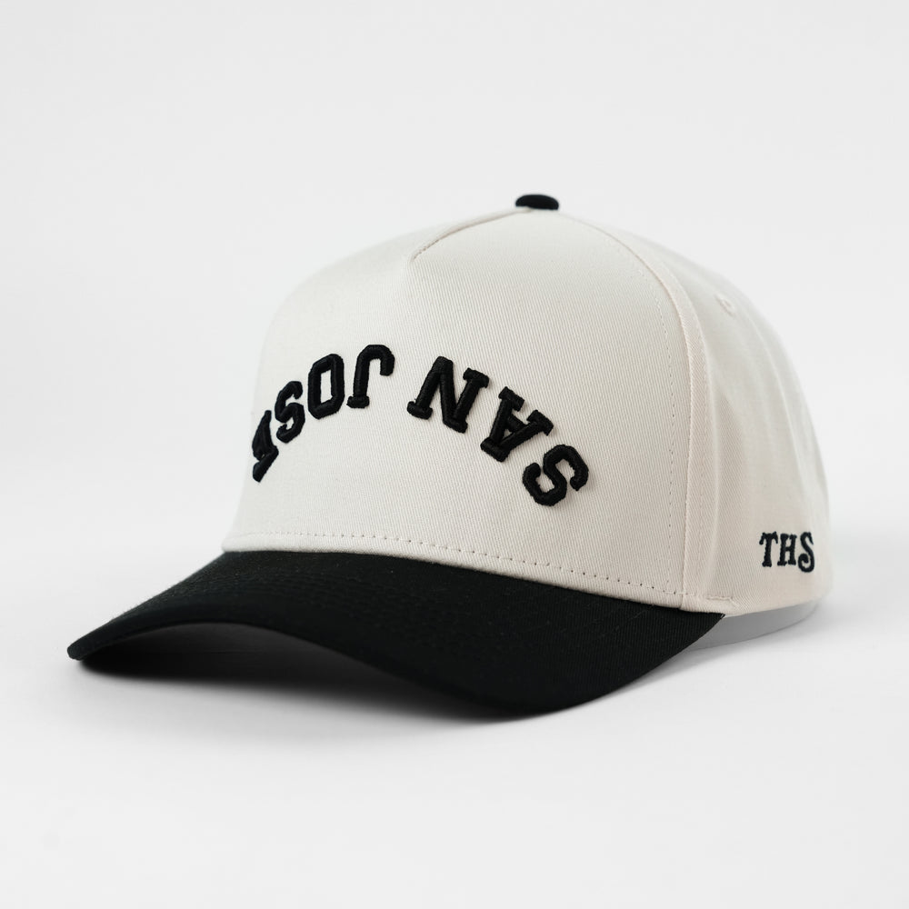 san jose upside down a-frame snapback hat