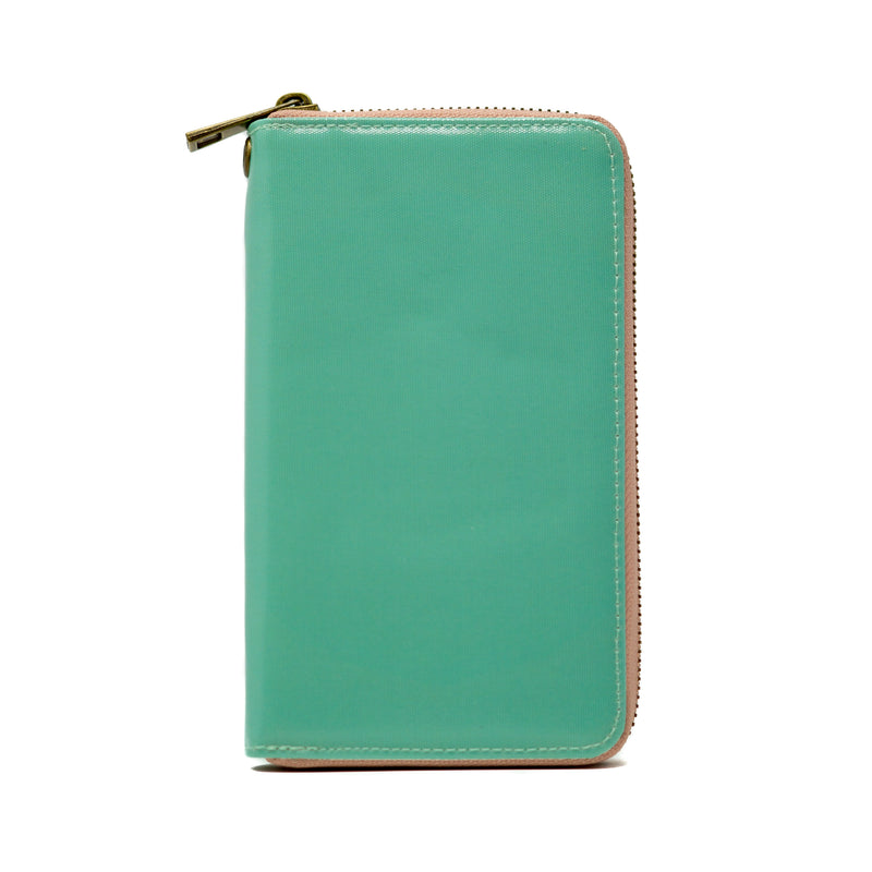 Wander Wallets Aperol Mint Wristlet