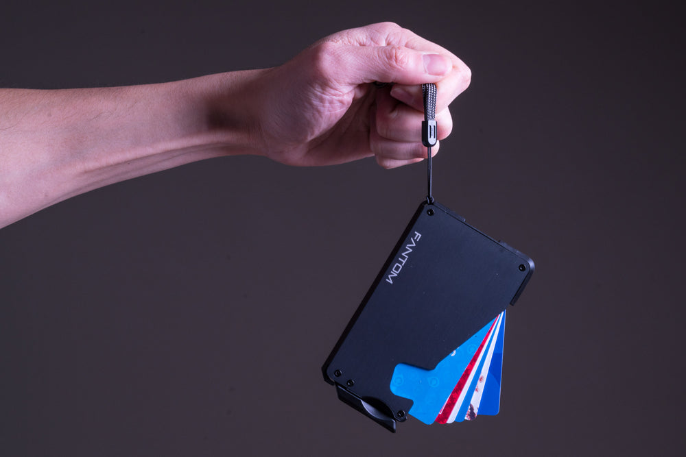 Fantom F10 Aluminum Wallet (Black)