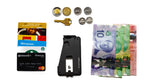 Fantom F10 Aluminum Wallet & Coin Holder (Black)