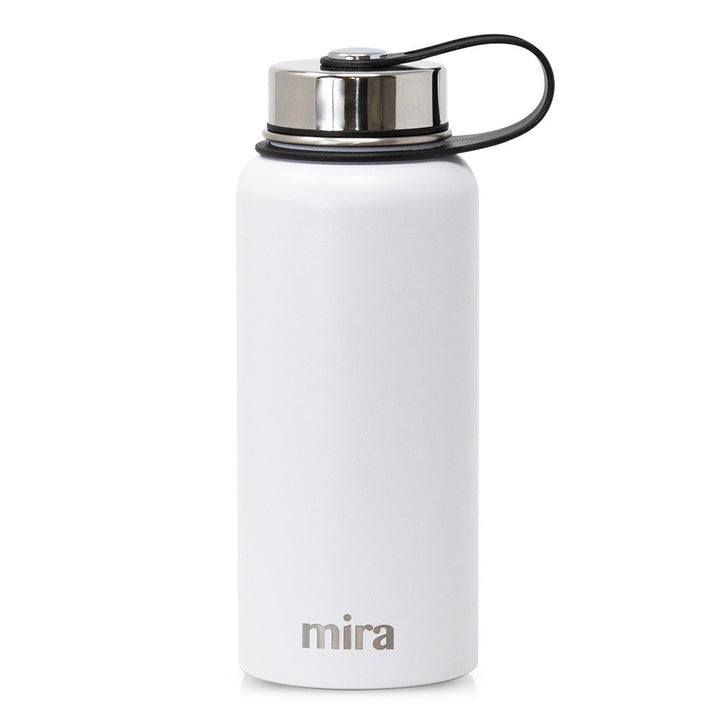 Sierra 32 oz Water Bottle (White)