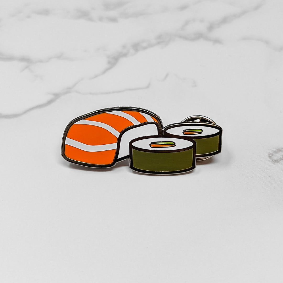 Sushi Enamel Pin