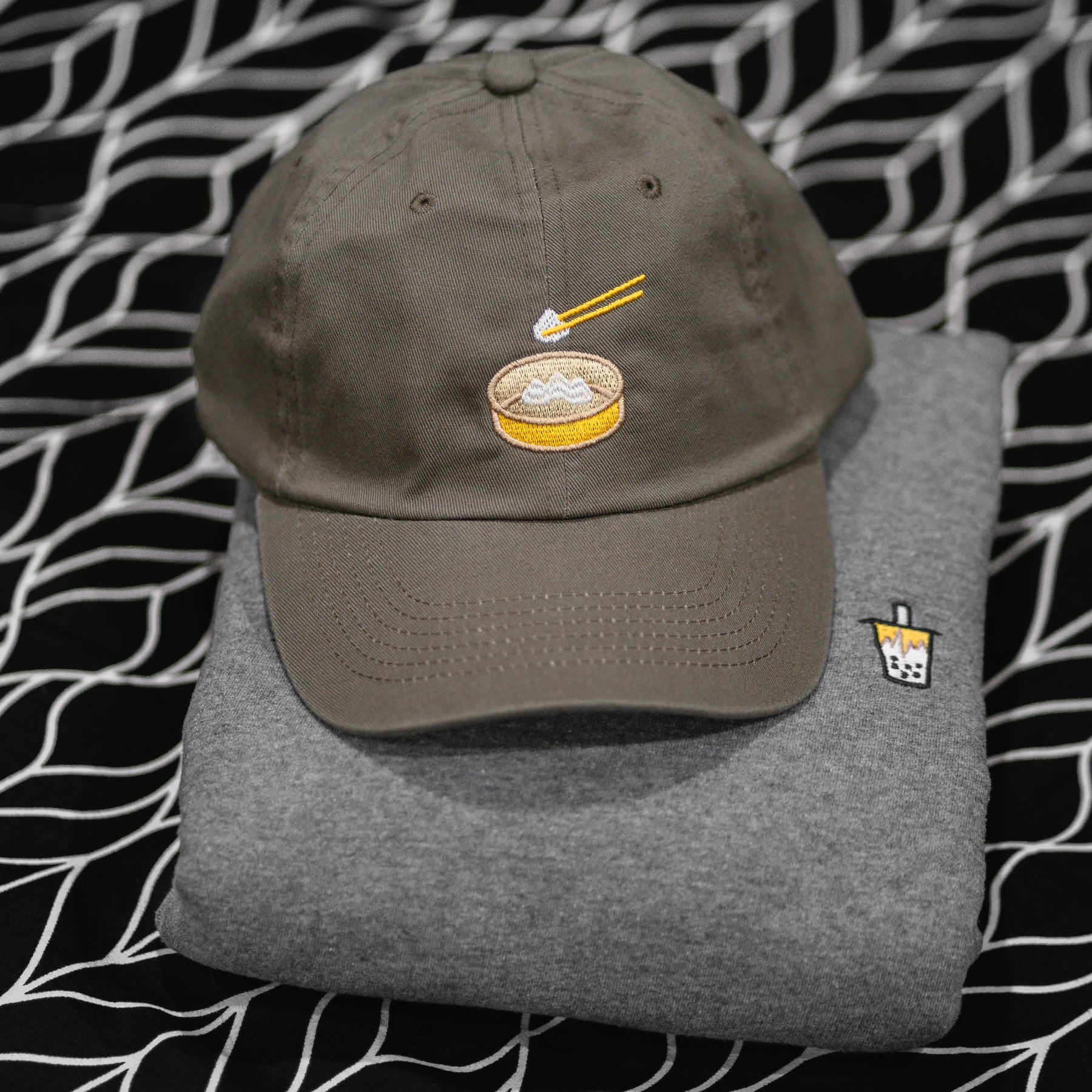 Dim Sum Embroidered Dad Hat – The Hungry Sloth