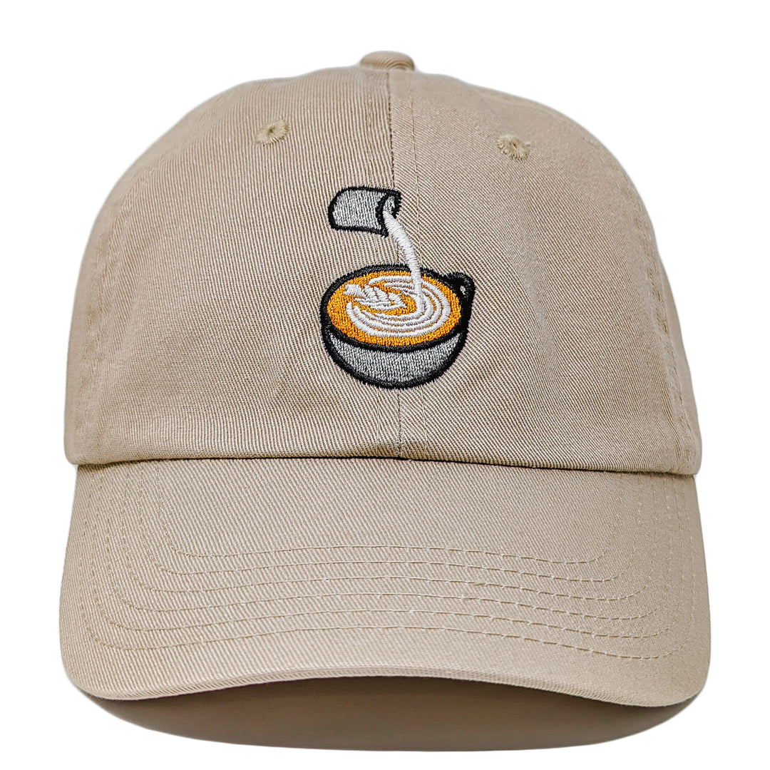 Latte Dad Hat