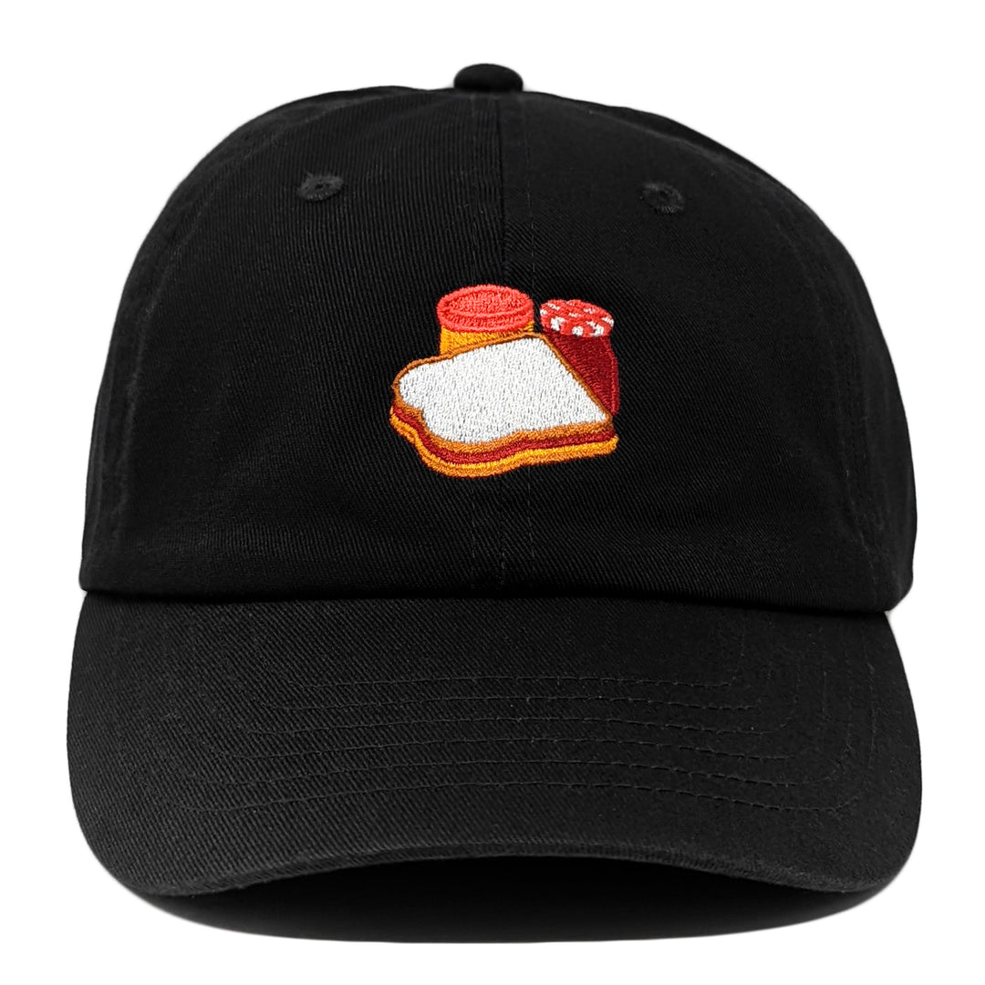 peanut butter and jelly sandwich dad hat