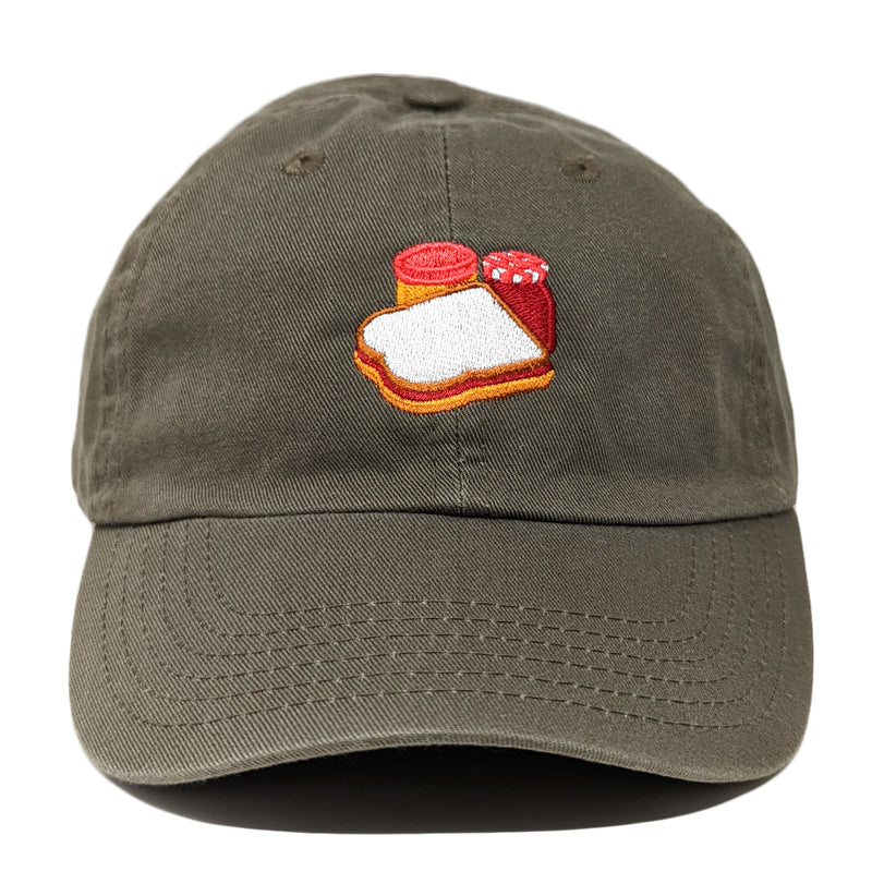 peanut butter and jelly sandwich hat